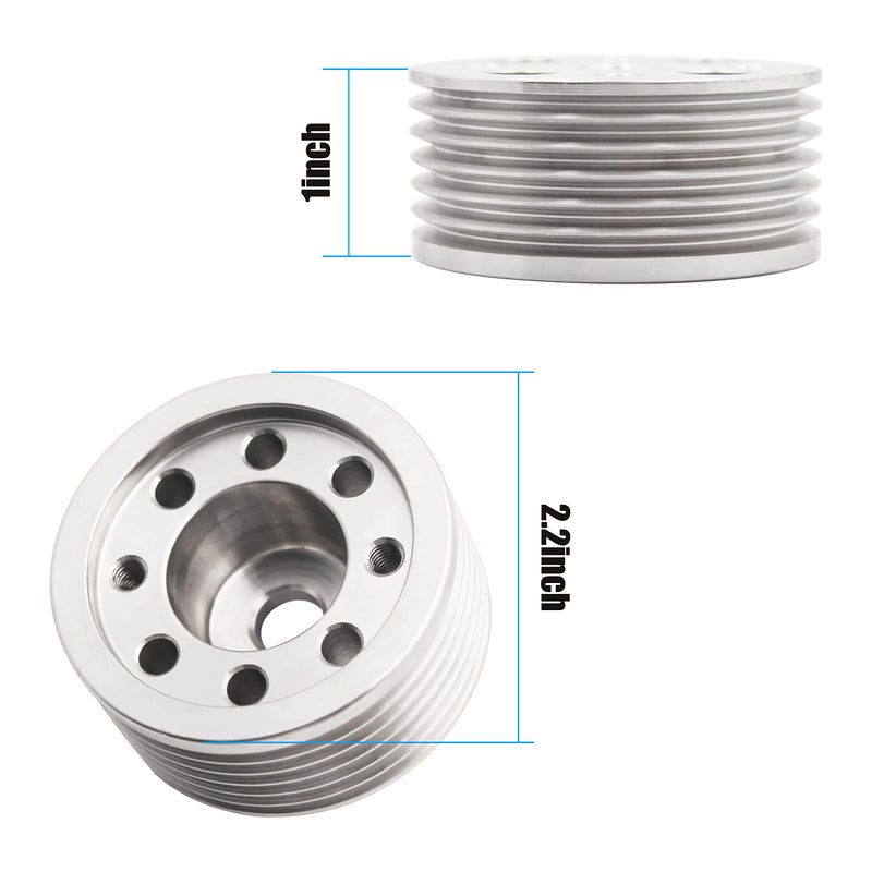 FLYINGAMZ Supercharger Pulley(15% Reduction) Replacement for R53 MINI Cooper S (2002-2006) - Image 3